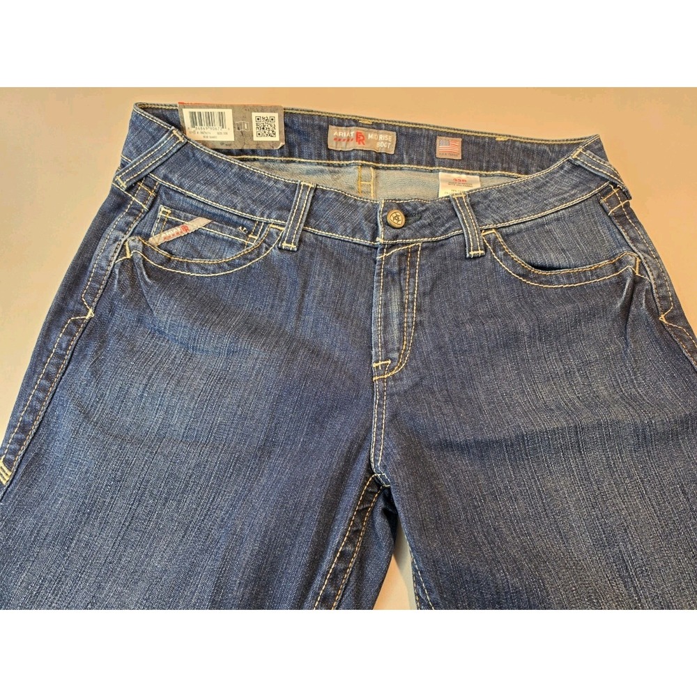 Ariat Work Womens Flame Resistant  Mid Rise Stretch Boot Cut 33R CAT2  NWT - Picture 2 of 16